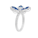 Blue Blooming 1.1 Carat Lab Grown Diamond Ring
