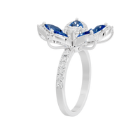 Blue Blooming 1.1 Carat Lab Grown Diamond Ring