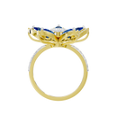 Blue Blooming 1.1 Carat Lab Grown Diamond Ring