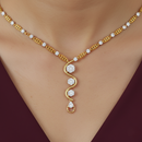 Vine Cascade - Lab Diamond Necklace