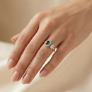 Emerald Sync - Lab Diamond Ring