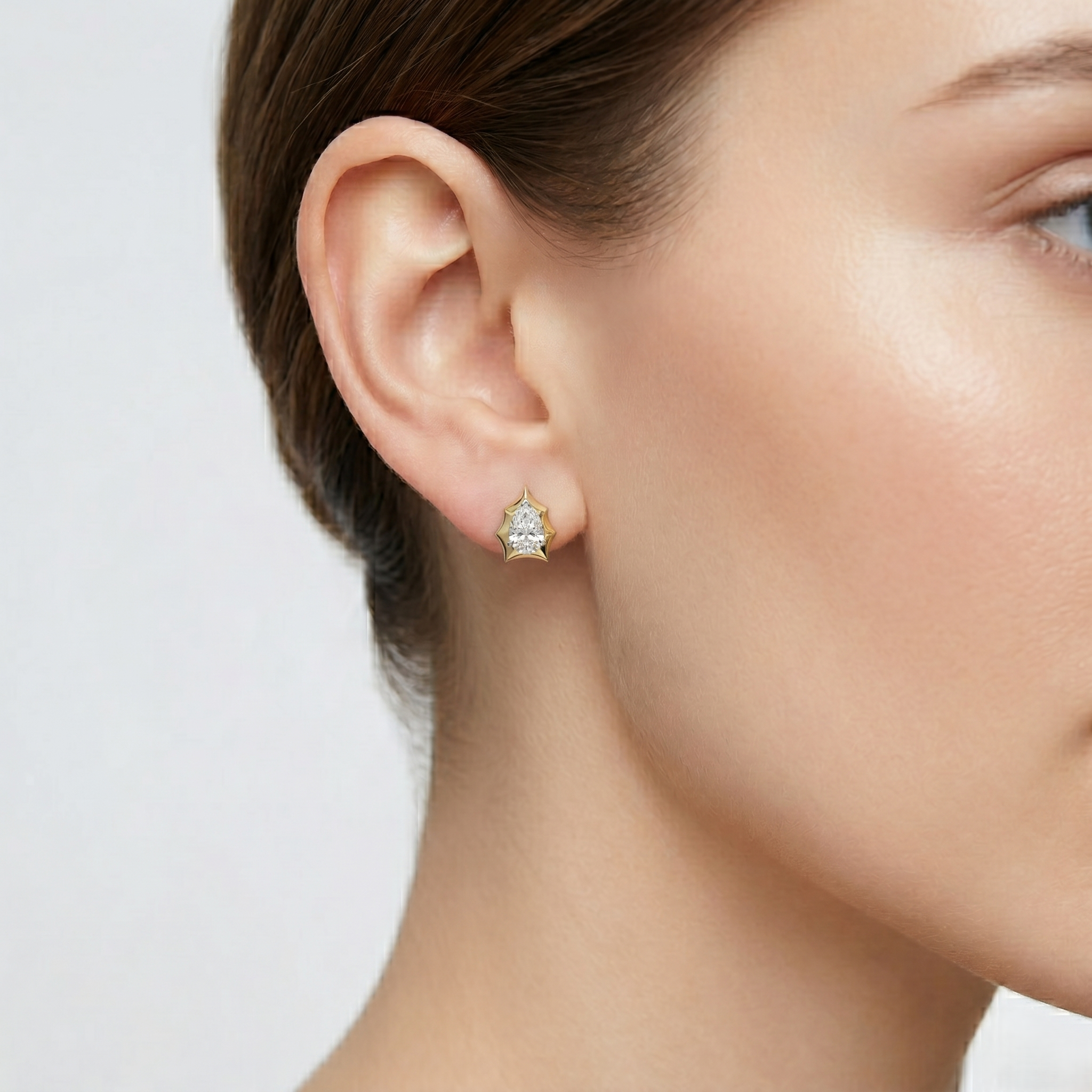 Held In Two Earrings