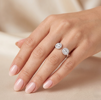 Double Trouble - Lab Diamond Ring
