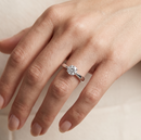 Dazzle Dot Singula - Lab Diamond Ring
