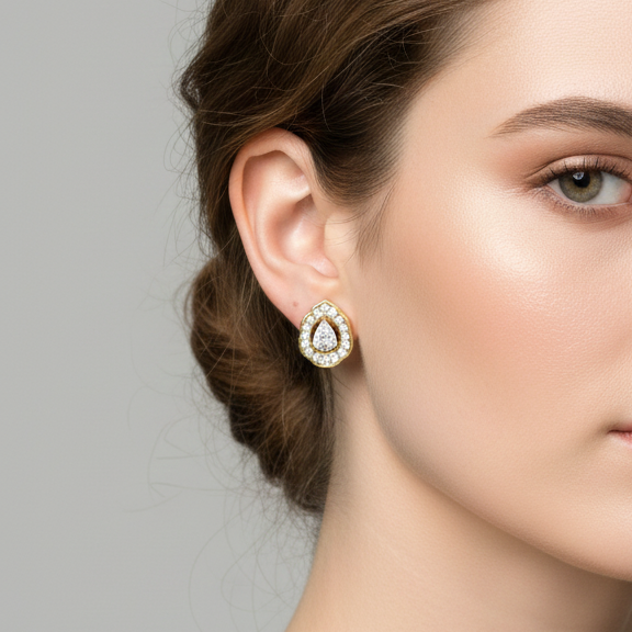 Bloom Halo Earring