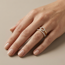 Halo Channel - Lab Diamond Ring
