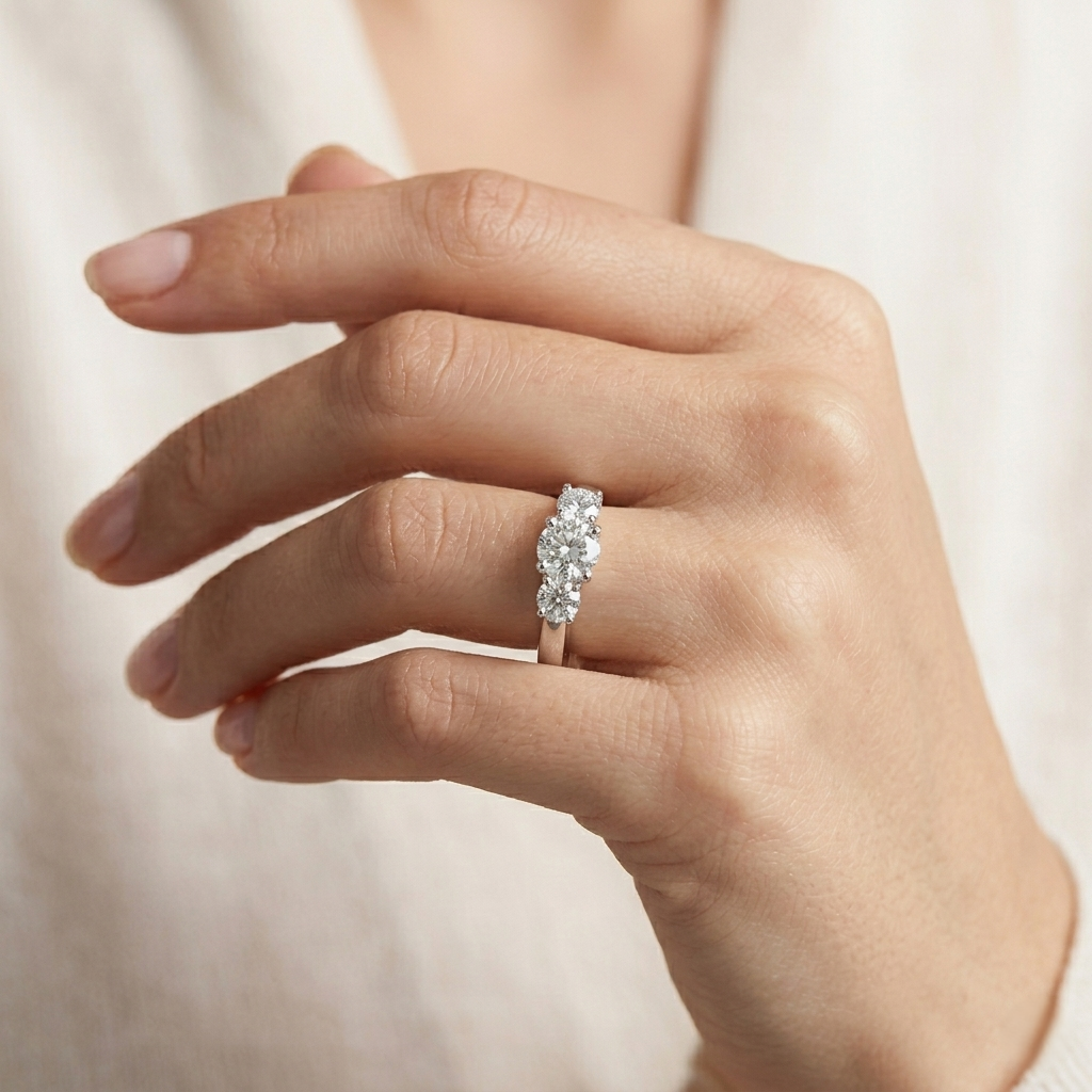 TrioShine - Lab Diamond Ring