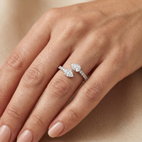 Twin Flame - Lab Diamond Ring