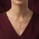 Vine Cascade - Lab Diamond Necklace