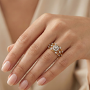 Circuit Halo - Lab Diamond Ring