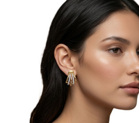 Layered Trio Earrings