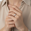 Celeste Silver - Lab Diamond Ring