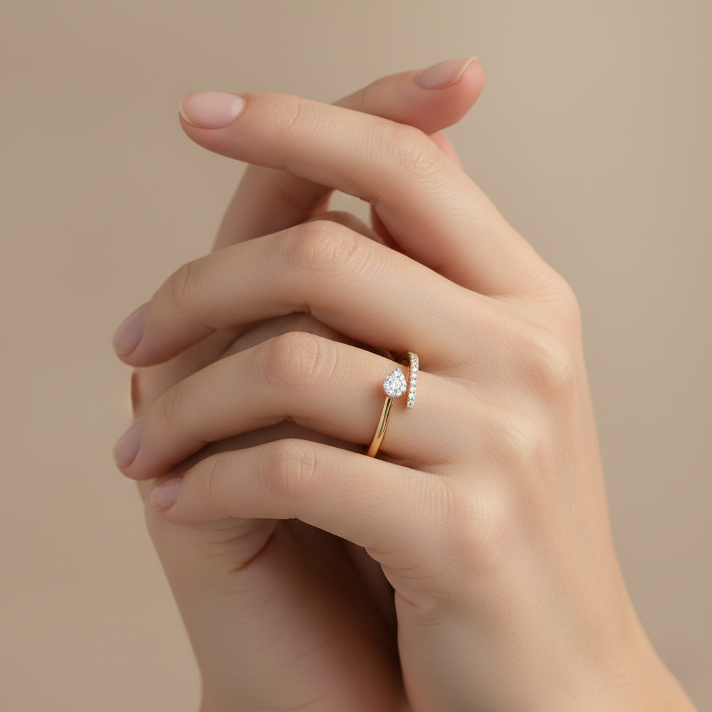 Wisp - Lab Diamond Ring