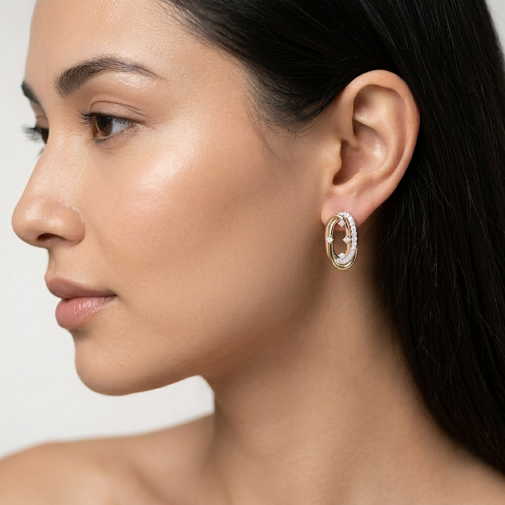 Trio – Élongé Earring
