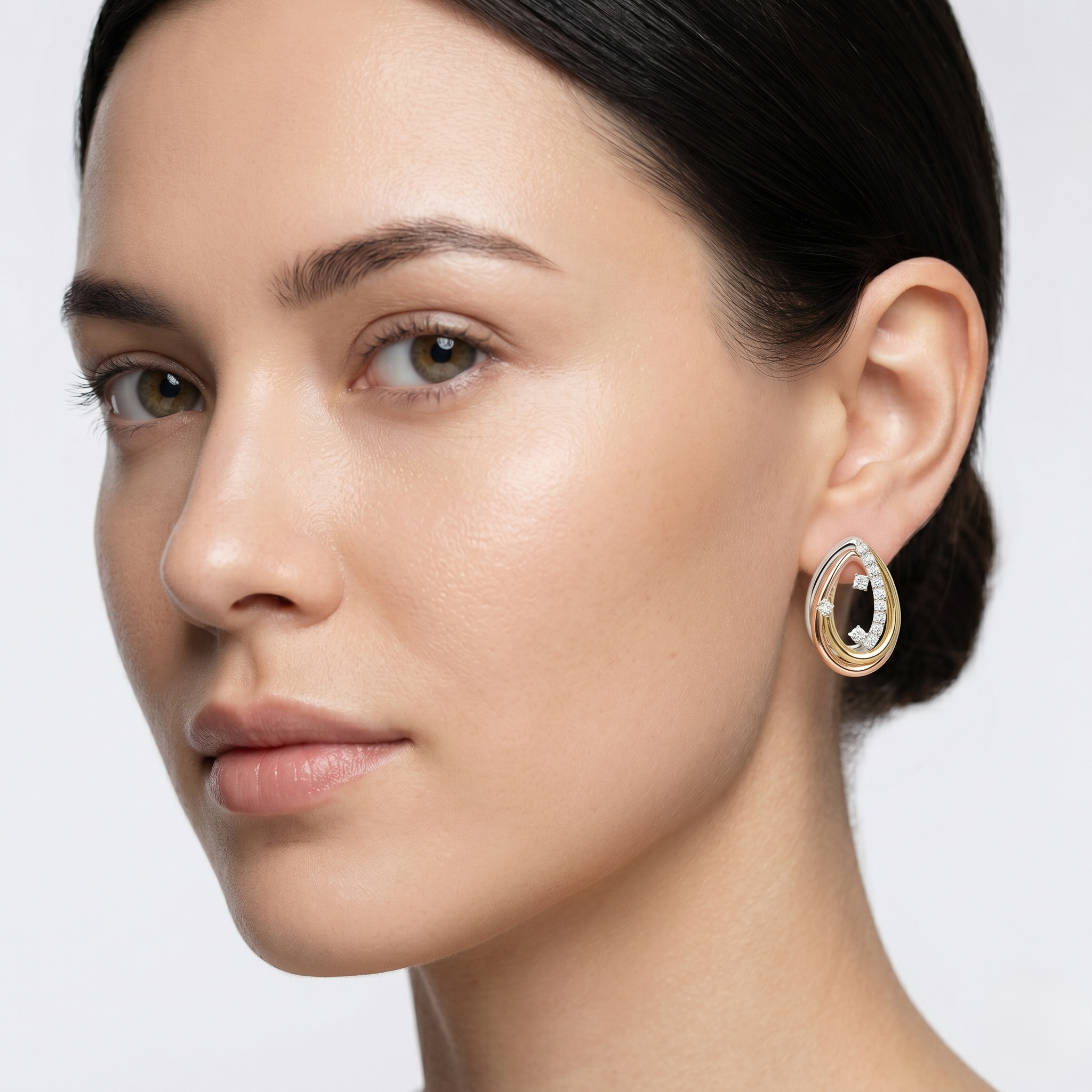 Trio – Poire Earrings