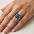 Skyfall Bezel - Lab Diamond Ring