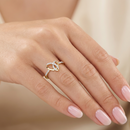 Infinity Break - Lab Diamond Ring