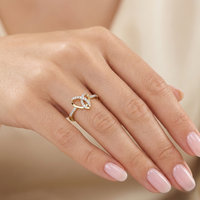 Infinity Break - Lab Diamond Ring