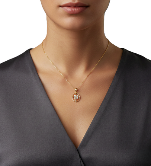 Lara Lab Diamond Pendant