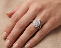 Crushlight Illusia - Lab Diamond Ring
