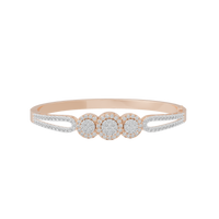 Trinity Spark Wristband 2.273 Carat Lab Grown Diamond Bracelet