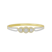 Trinity Spark Wristband 2.273 Carat Lab Grown Diamond Bracelet