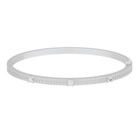 Never Off wristband 1.098 Carat Lab Grown Diamond Bracelet