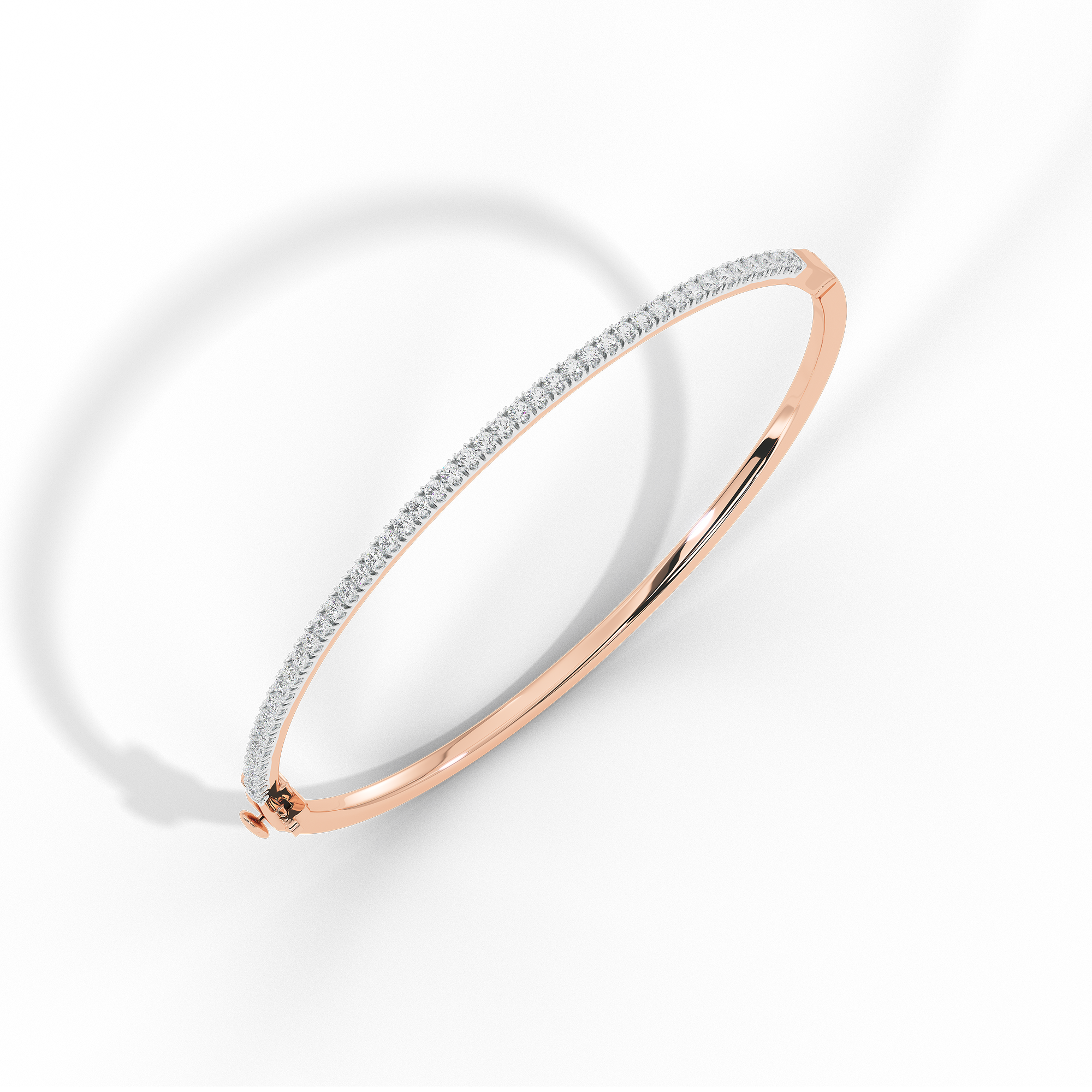 On the go Wristband 1.102 Carat Lab Grown Diamond Bracelet