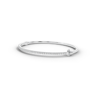 On the go Wristband 1.102 Carat Lab Grown Diamond Bracelet