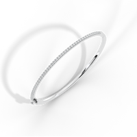 On the go Wristband 1.102 Carat Lab Grown Diamond Bracelet