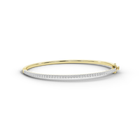 On the go Wristband 1.102 Carat Lab Grown Diamond Bracelet