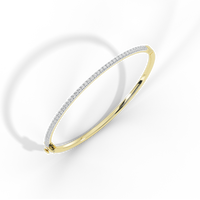On the go Wristband 1.102 Carat Lab Grown Diamond Bracelet
