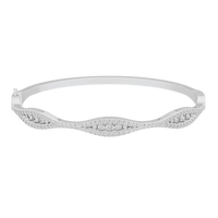 No Game Wristband 1.199 Carat Lab Grown Diamond Bracelet