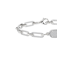 Clink 1.282 Carat Lab Grown Diamond Bracelet