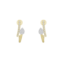 Wisp - Lab Diamond Earrings