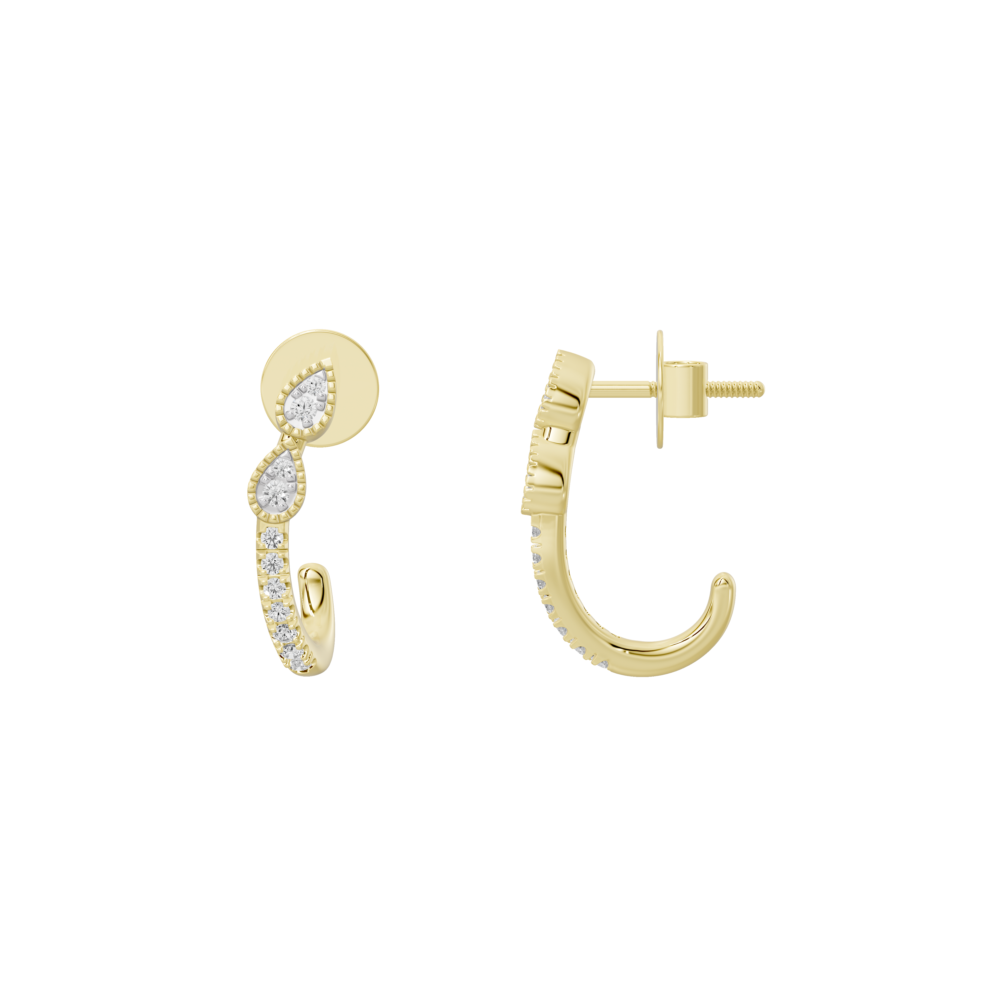 Sway - Lab Diamond Earrings