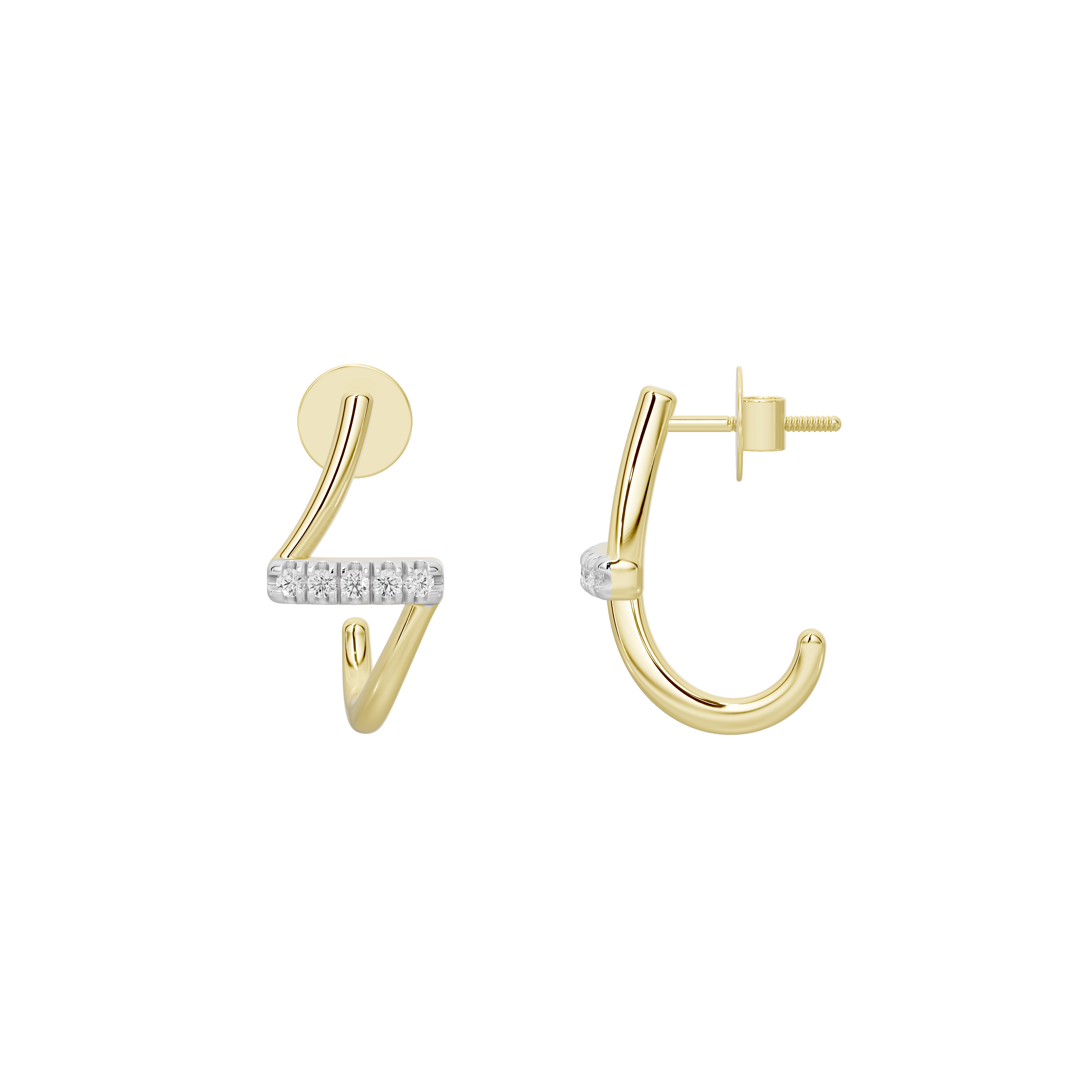 Lineage - Lab Diamond Earrings