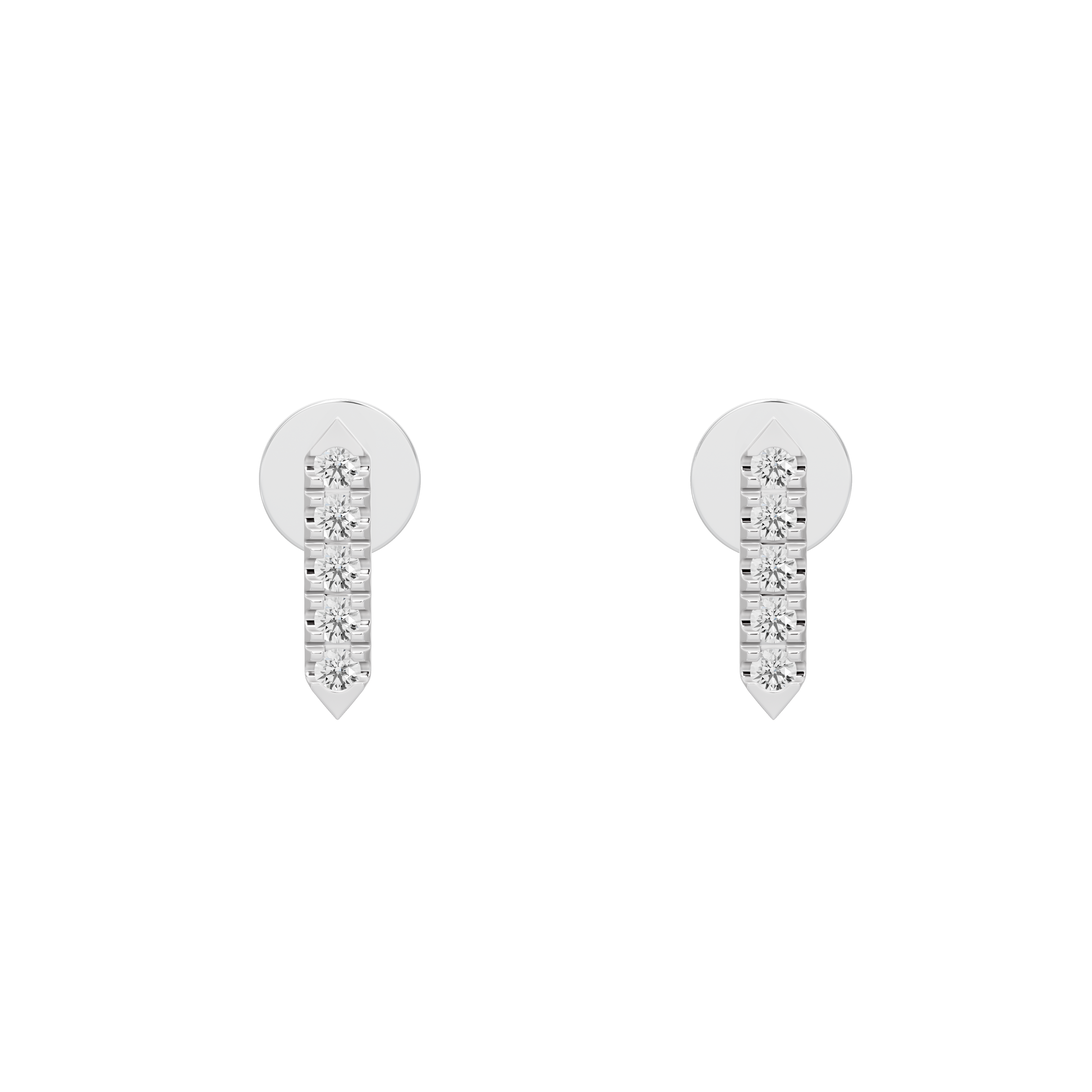 Lineage Studs  -Lab Diamond Earrings