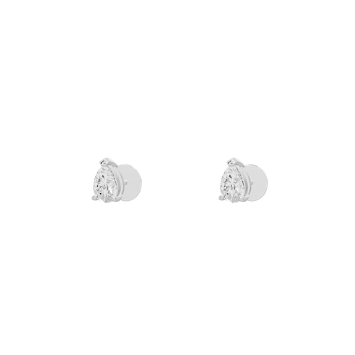 Elin Pear Stud Lab Diamond Earrings