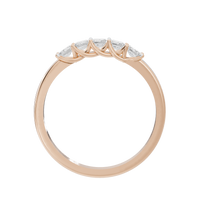 Radiant Rush 0.643 Carat Lab Grown Diamond Ring