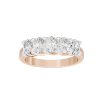 Trio Shine 1.492 Lab Grown Diamond Ring