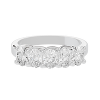 Trio Shine 1.492 Lab Grown Diamond Ring