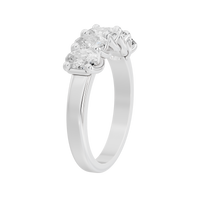 Trio Shine 1.492 Lab Grown Diamond Ring