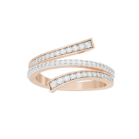 Ridin’ the Wave  0.369 Carat Lab Grown Diamond Ring