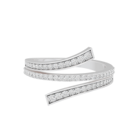 Ridin’ the Wave  0.369 Carat Lab Grown Diamond Ring
