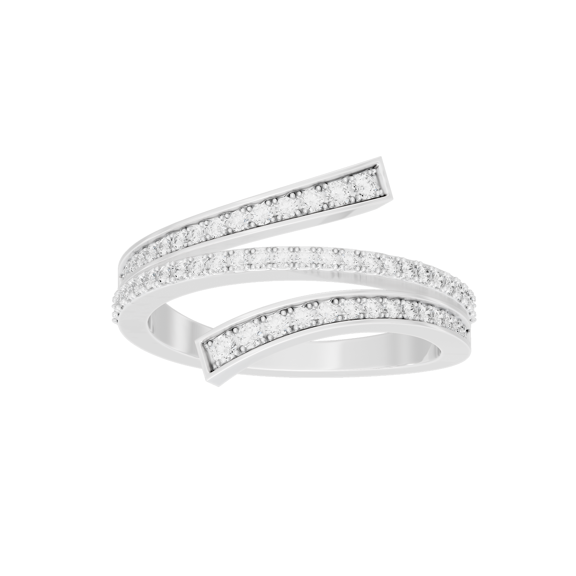 Ridin’ the Wave  0.369 Carat Lab Grown Diamond Ring