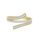 Ridin’ the Wave  0.369 Carat Lab Grown Diamond Ring