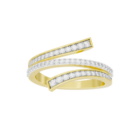 Ridin’ the Wave  0.369 Carat Lab Grown Diamond Ring