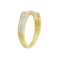 Ridin’ the Wave  0.369 Carat Lab Grown Diamond Ring