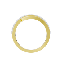 Ridin’ the Wave  0.369 Carat Lab Grown Diamond Ring